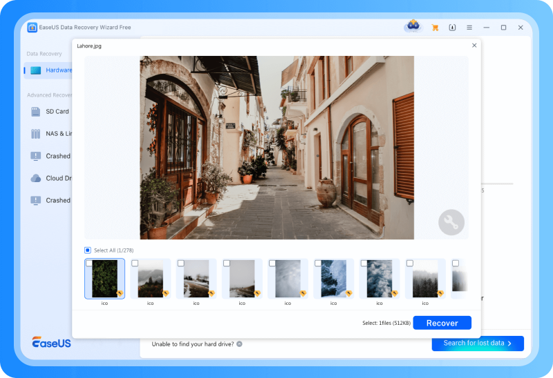 EaseUS Data Recovery Wizard Free